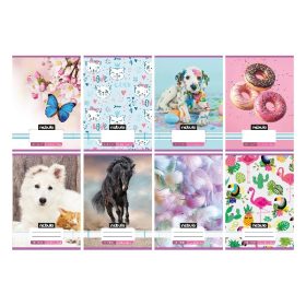   Füzet vonalas Nebulo A/5 32 lapos 16-32 2. osztályos Cuki minták