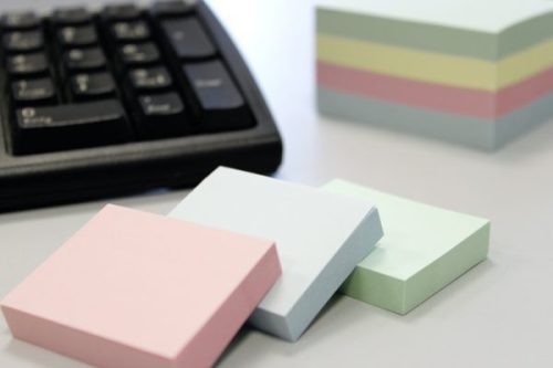 Öntapadós jegyzettömb Info Notes 40x50 mm 3x100 lapos pasztell mix (5653-98-pk-3)