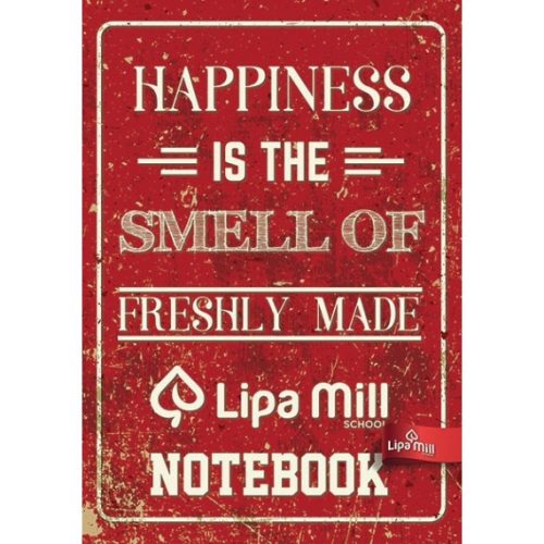 Beíró A/4 96 lapos, kockás, mintás borítóval Trend