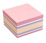   Öntapadós jegyzettömb Info Notes 75x75 mm 450 lapos pasztell színek (5654-67)