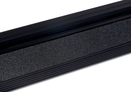 DAHLE 10683 fém vonalzó, 30 cm, fekete eloxált alumínium