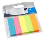   Oldaljelölő Info Notes 15x50 mm, 5x100 lap, 5 szín, papír (5679-39-pk-5)