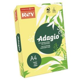   REY Adagio színes másolópapír, neon banán, A4, 80 g, 500 lap/csomag (code 15)