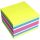 Öntapadós jegyzettömb Info Notes 75x75 mm 450 lapos intenzív színek (5654-51)