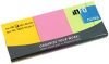 Öntapadós jegyzettömb Info Notes 40x50 mm 3x100 lapos neon mix (5653-43-pk-3)