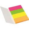 Oldaljelölő papír Info Notes 20x50mm 4x50 lapos neon vegyes színek (5670-89)