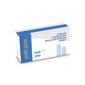 Tűzőkapocs 24/6 Petit Plus 1000db/doboz