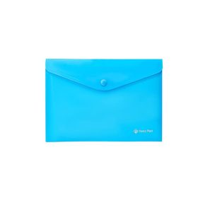 Irattartó tasak, A5, PP, patentos, Panta Plast, neon kék