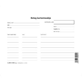 Betegek tasakja 220x160 mm A.3510-104/B