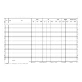   Naplófőkönyv a számviteli törvény szerinti egyes egyéb szervezetek részére A.SZNY.509/UJ