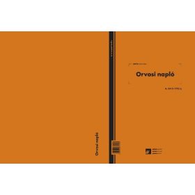 Orvosi napló 200 lapos könyv A/4 álló A.3510-172/UJ