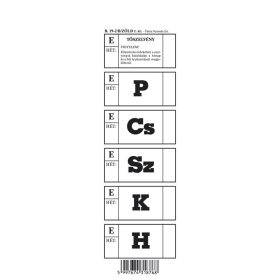   Ebédjegy 5 napos 100 lapos tömb 60x195 mm zöld B.19-2/B/ZOLD