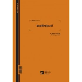   Szállítólevél 50x2 lapos tömb A/5 álló C.0243-102/UJ PÁTRIA