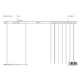 Decursus lap 203x140 mm C.3321-44