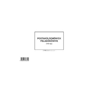 Postaküldemények feladókönyve A/4 fekvő C.7976-12