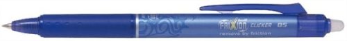Rollertoll, 0,25 mm, törölhető, Pilot Frixion Clicker kék (BLRT-FR5-L)