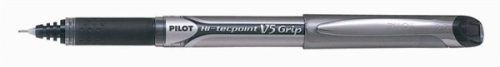 Rollertoll, 0,3 mm, tűhegyű, Pilot Hi-Tecpoint V5 Grip fekete (BXGPN-V5-B)