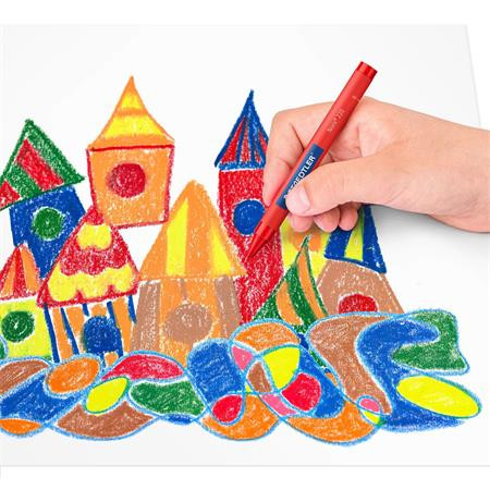 Zsírkréta, Staedtler Noris 220, 12 különböző szín (220NC12)