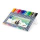 Tűfilc készlet, 0,3 mm, STAEDTLER Triplus fineliner 334, 20 különböző szín