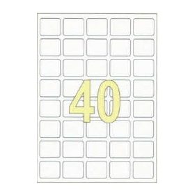   Etikett címke univerzális 36X30 mm 40 db/ív, 4000 db/csomag