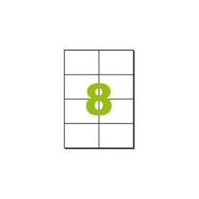   Etikett címke univerzális 105X74 mm 8 db/ív, 800 db/csomag (raktáron)