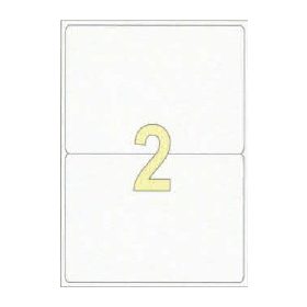   Etikett címke univerzális 200X144 mm 2 db/ív, 200 db/csomag
