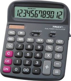 Számológép Truly 836A-12 asztali számológép