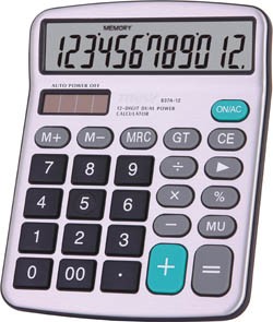 Számológép Truly 837A-12 asztali számológép (2018)
