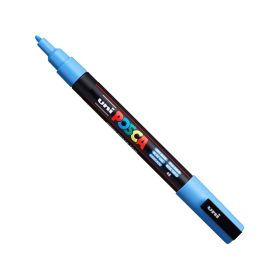   Dekormarker UNI Posca PC-1M 0.7-1 mm, kúpos, égszínkék (sky blue 48)