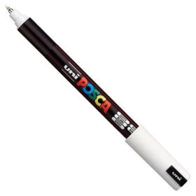   Dekormarker Uni Posca PC-1MR 0.7 mm, mm extra vékony hegy, fehér (white 1) 