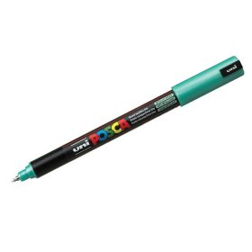   Dekormarker Uni Posca PC-1MR 0.7 mm, mm extra vékony hegy, metál zöld (metallic green M6)