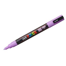   Dekormarker Uni Posca PC-3M 0.9-1.3 mm, kúpos, levendula (lavender P11)