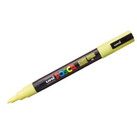   Dekormarker Uni Posca PC-3M 0.9-1.3 mm, kúpos, napsárga (sunshine yellow P2)