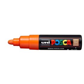   Dekormarker Uni Posca PC-7M 4.5-5.5 mm, kúpos, narancs (orange 4)