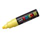 Dekormarker Uni Posca PC-7M 4.5-5.5 mm, kúpos, sárga (yellow 2)