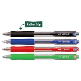 Golyóstoll Uni SN-100 Laknock nyomógombos (0,7 mm) zöld