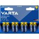 Elem, AA ceruza, 8 db, VARTA Longlife Power ceruza elem