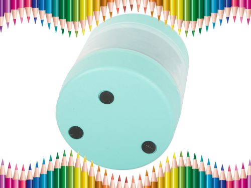 Elektromos hegyező asztali (USB), türkizkék