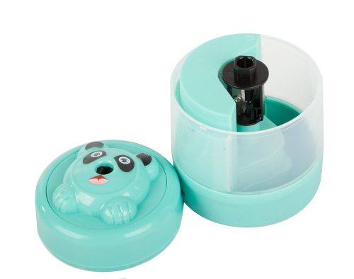 Elektromos hegyező asztali (USB), türkizkék