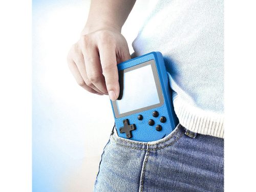 Sup mini retro játékkonzol 400 beépített játékkal – hordozható 3” kijelzővel és TV kimenettel, piros