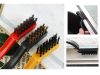 Kefe készlet acél/nylon/réz tisztítókefék 3db/klt
