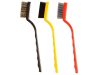 Kefe készlet acél/nylon/réz tisztítókefék 3db/klt