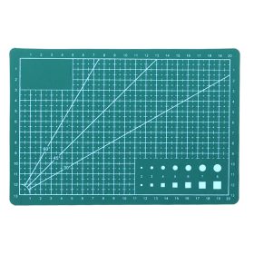   Vágólap, vágóalátét A5, 3mm vastag, zöld, öngyógyuló