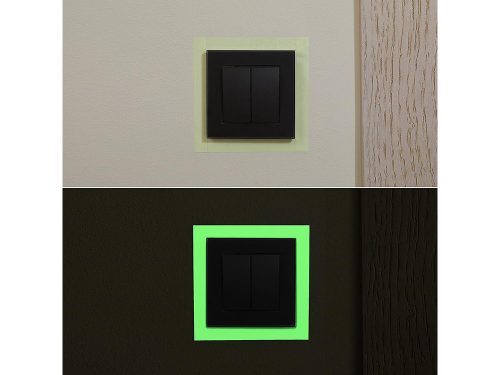 Sötétben világító, fluroeszkáló, fényvisszaverő ragasztószalag 3cm x 3m 