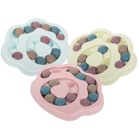   Interaktív játék és kutyatál, puzzle kutyáknak 28x22cm (szín nem választható)