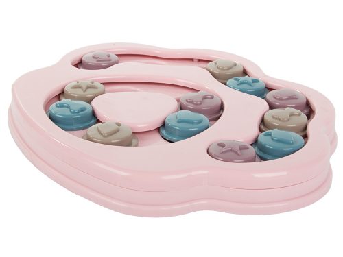 Interaktív játék és kutyatál, puzzle kutyáknak 28x22cm (szín nem választható)