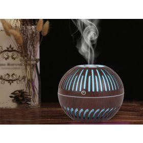   Ultrahangos légpárásító és aromaterápiás diffúzor – 300 ml kapacitás, RGB LED hangulatvilágítással