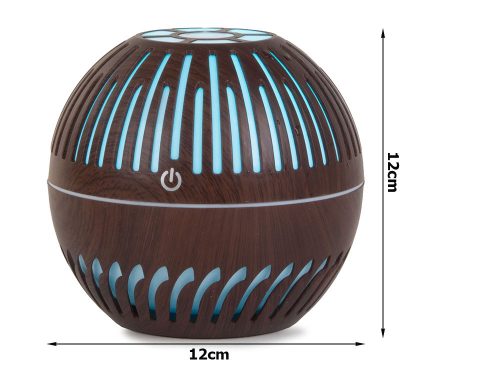 Ultrahangos légpárásító és aromaterápiás diffúzor – 300 ml kapacitás, RGB LED hangulatvilágítással