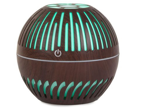 Ultrahangos légpárásító és aromaterápiás diffúzor – 300 ml kapacitás, RGB LED hangulatvilágítással