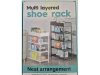 Cipőtartó, cipőtároló állvány 5 szintes